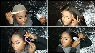 FRONTAL SERIES PT.3: MELT DOWN,APPLYING LACE, BABY HAIRS, SLEEKING THE HAIR | SOCHAR HAIR COLLECTION