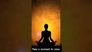 Take a moment to relax 😌