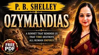 Ozymandias | Ozymandias Poem by PB Shelle in Hindi | PB Shelle