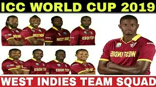 WORLD CUP 2019 WEST INDIES TEAM SQUAD | WEST INDIES 16 PLAYERS PREDICTED SQUAD FOR WORLD CUP 2019