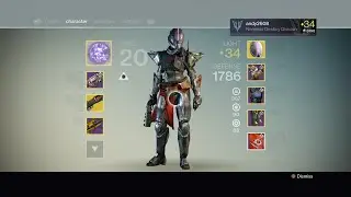Destiny - My Level 34 Titan - House of Wolves