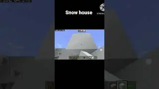 snow house || #viral || #youtubeshorts || #minecraft ||#snowhouse