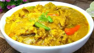 টেস্টি মুৰিঘন্টা | Muri Ghonto Recipe Assamese | Famous Food of Assam | Fish Head with yellowlentil