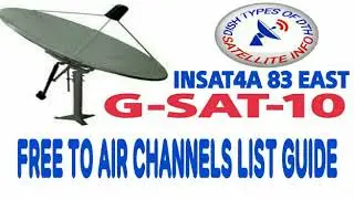 Insat4a 83 east Channels List Guide