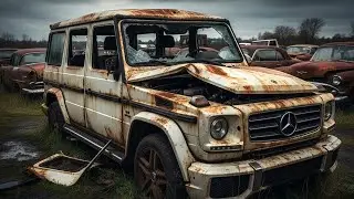 🚓🚙Restoring a Mercedes AMG G800 Brabus | Luxury Car Repair & Detailing Transformation🚗