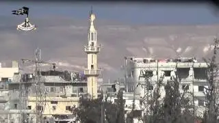ريف دمشق دروشا الجيش الحر يستهدف تحصينات قوات الأسد 29 12 2014