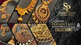 Shankar Pearls Exclusive 1 Gram Gold Necklace Collection Part 2 | 20% Off | Combo Offer