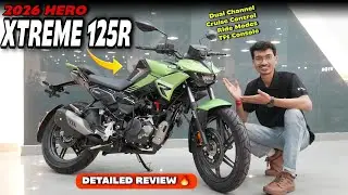 2026 Hero Xtreme 125R Review | Dual Channel ABS | Cruise Control | Best 125cc Bike in India #hero 
