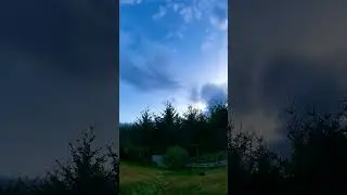 Clouds Time Lapse 4K Captured With Go-Pro Hero 9 #shorts #gopro