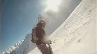 Les 7 laux snowboard session puff