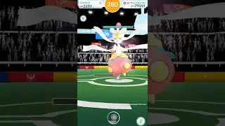 Mega Medicham✨🌀 in raids India #pokemongo #youtubeshorts  #megamedicham
