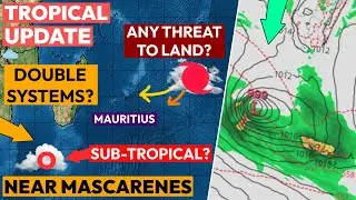 Storm Risk Brews Near Mauritius & Mozambique Channel!
