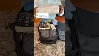 What do you think? 🎒✈️ #vacpack #tsa #backpack #travelbag