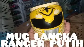 UNBOXING SPECIAL NATAL ( MUG WHITE RANGER ). #viral #video #youtube #fyp #powerrangers #toys 