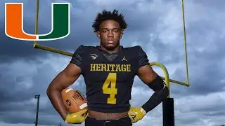 Mark Fletcher Senior Highlights- Miami Hurricanes Commit 2023