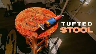 From Start to Finish: Building My Tufted Stool