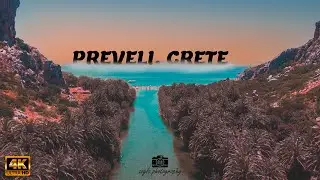 Preveli, Crete drone video