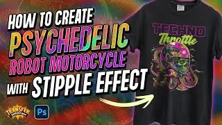 Create Unique Stipple Texture for Breathable DTF Printing Projects