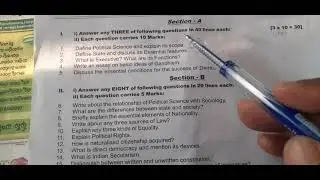 Junior Inter/ Civics Model Paper/Very Useful#interexams2023 ...