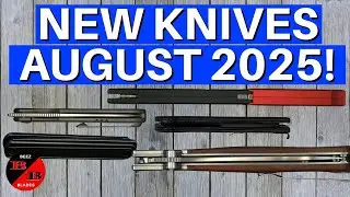 NEW KNIFE RELEASES AUGUST 2025! Channel Members Will Really Like August!