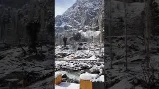 kalam#travel #pakistan #snow#snowfall#mountains #gilgitbaltistan