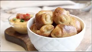 Pizza Dough Pretzel Bites