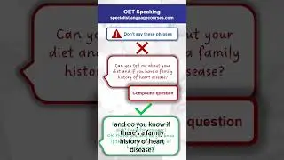 ❌ OET Speaking: Phrases You MUST AVOID!