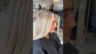 Creamy Blonde Balayage Hair Transformation using Redken & LADYLUX Tape Hair Extensions #blondehair