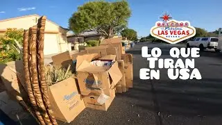 Gringos millonarios tiran montón de cosas lo que tiran en USA #503
