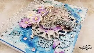 Mixed Media Notebook cover