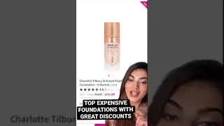 NYKAA PINK SALE // HIGH END FOUNDATIONS WITH GREAT DISCOUNTS 💵 #shorts #pinksale #foundation
