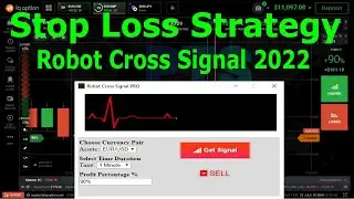 New Stop Loss Strategy Revealed of Robot Cross Signal App 2022