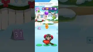 Talking Tom Winter Game Play ❄️ | Funny & Cute Moments #tokingtom #tom