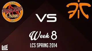 EU LCS 2014 Spring W8D2: Fnatic vs Supa Hot Crew Highlights