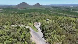 around Glasshouse mountains lookout