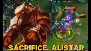 Wild Rift Alistar Support Gameplay | Season 7 |