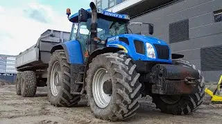 Earthmoving | JCB JS175 + New Holland | Berkhof | 2020