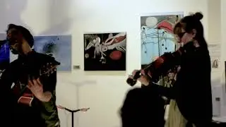 Vinny Vegas - Mallets (Live at BBAM Gallery in Montreal, Quebec feat. Gwendolyn Krasnicki