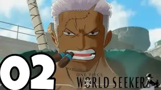 One piece World Seeker 02 Boss fight gege smoker Gameplay Deutsch