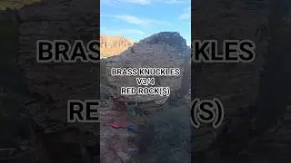Brass Knuckles V3/4 | Red Rock(s) Bouldering (Red Spring, South)