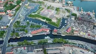 Klaipeda.  ships parade in May