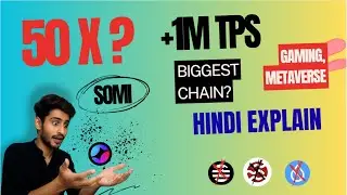 Somnia Blockchain Explained | 50X Potential? Biggest Chain with 1M TPS 🚀 | BitScalp