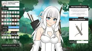 I Recreated MMO Character Creation as a Customizable VTuber Model