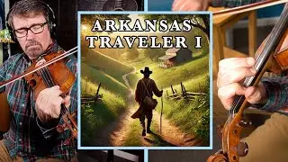 🎻Arkansas Traveler I - Intermediate Fiddle Tutorial/Lesson (Sample) 🌿