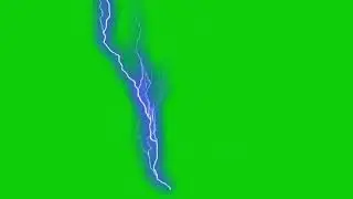 Thunder Green Screen Video || Lightning Strike Effect || Chroma Key || Content For Creators