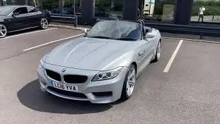 2016 BMW Z4 2.0 sdrive20i m sport roadster 181bhp silver