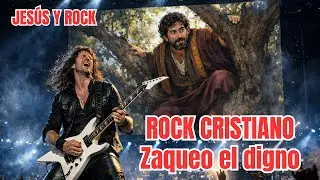 ZAQUEO, EL DIGNO - Rock Cristiano de los 80  power ballad - 🙏🎸 JESÚS ESTÁ VIVO 🙌