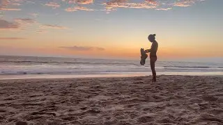 Last Sunset of Summer 2025, Epic Santa Monica Beach Time-Lapse in 4K 🌅🌊