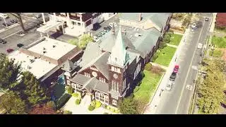 Best Cranford New Jersey 4K Drone Video Downtown Nomahegan Park