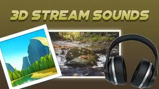 asmr RIVER STREAM in 3D AUDIO 🏞 (Wear Earphones) 🎧 [Streaming FULL ALBUM]